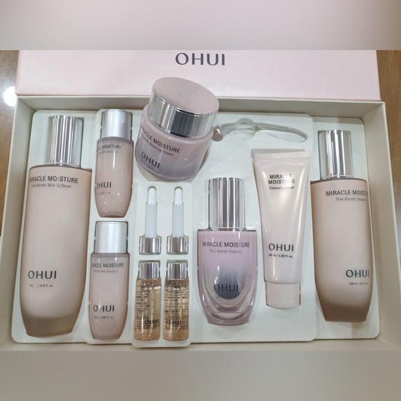 O HUI Miracle Moisture 4 Pcs Special Set 9 Items Smooth Moisturizing K-Beauty - Picture 1 of 10